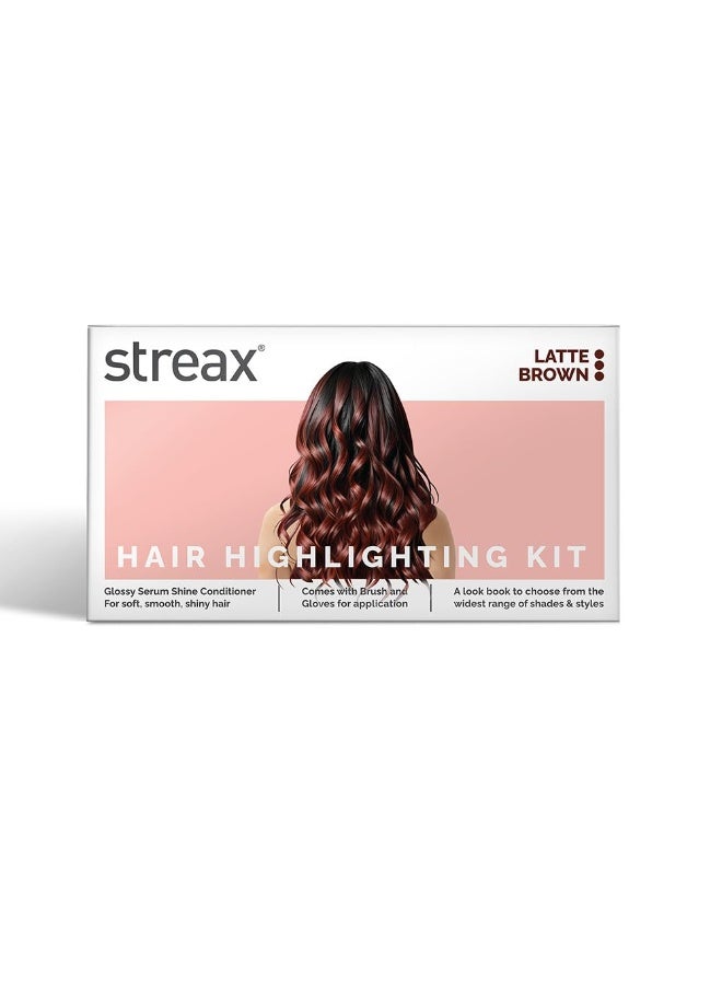 Streax Mini Highlight Kit, Latte Brown, Brown Hair Colour I For Women | Rich, Vibrant, Easy To Use, Diy Application, 75 Gram, 1 Count - Image 4